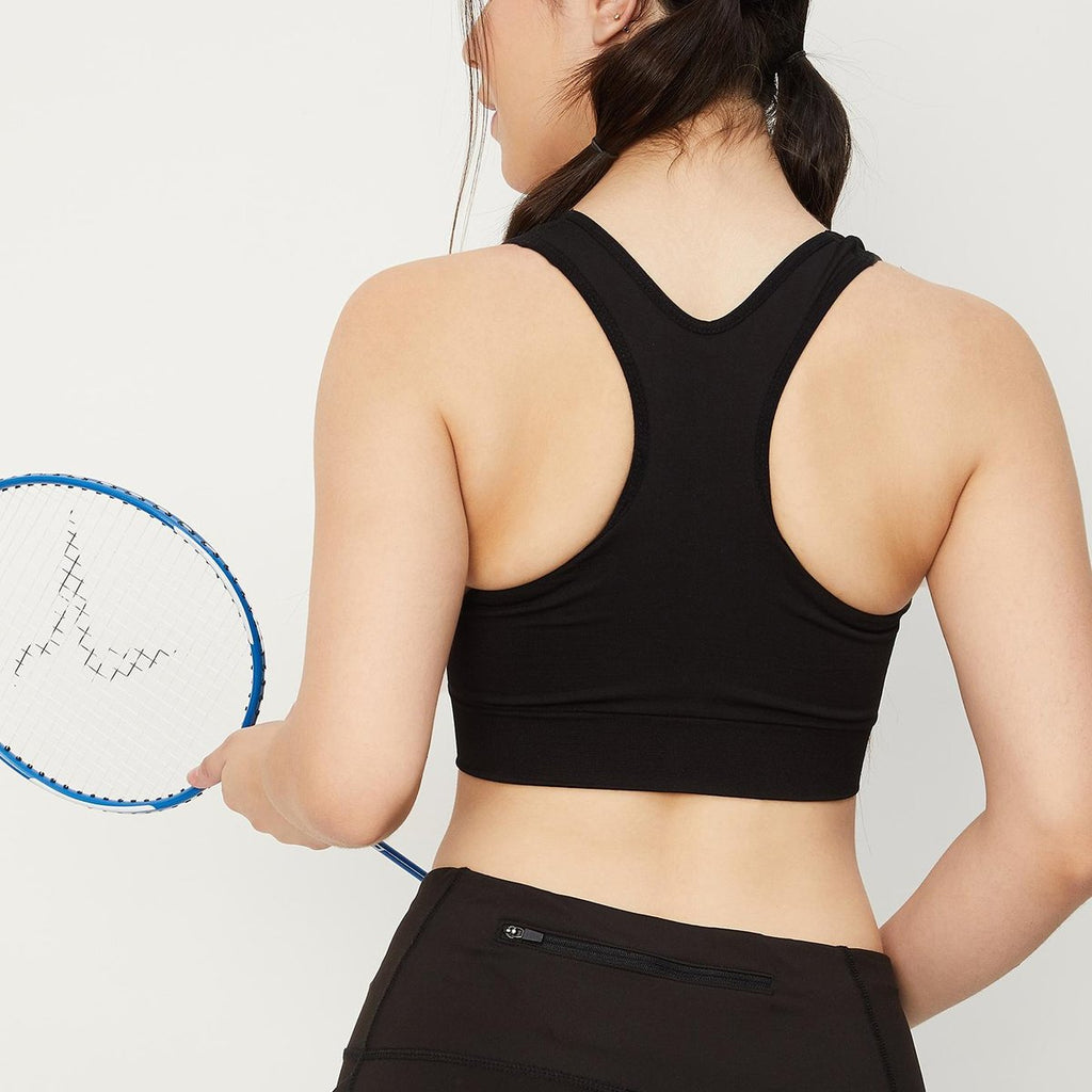 Women Racer Back Sports Bra (Pack of 3)