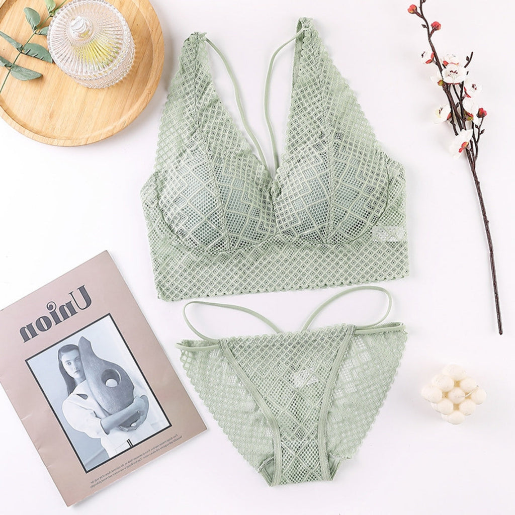(Pack of 6) Women's  Bra Panty Lingerie Set for Girl's | L-134