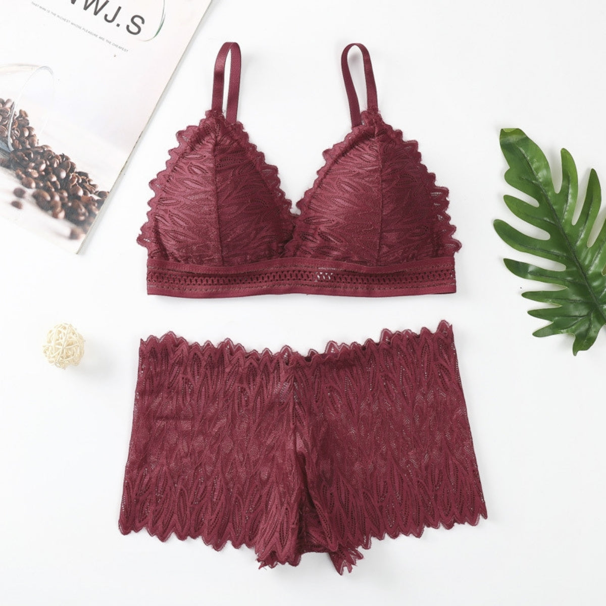 (Pack of 8) Women's Bra Panty Lingerie Set for Girl's | L-137