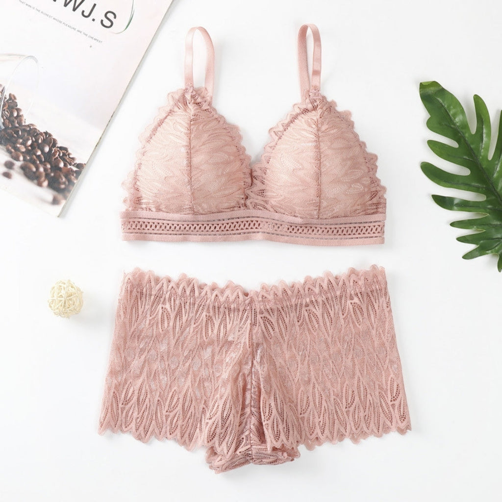 (Pack of 8) Women's Bra Panty Lingerie Set for Girl's | L-137