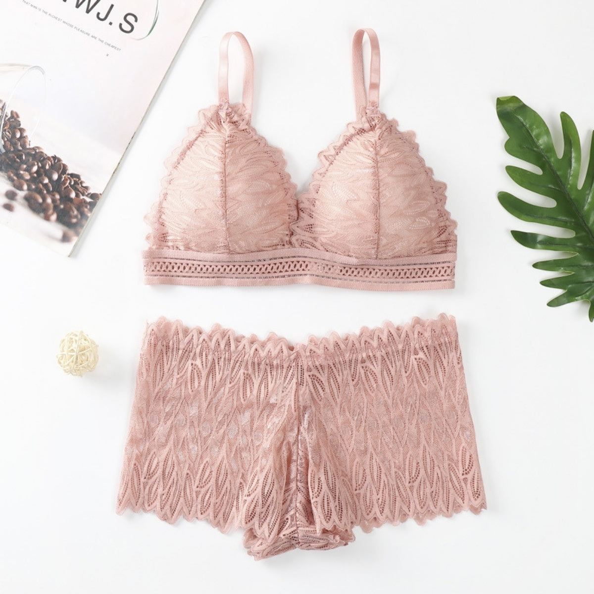 (Pack of 8) Women's Bra Panty Lingerie Set for Girl's | L-137