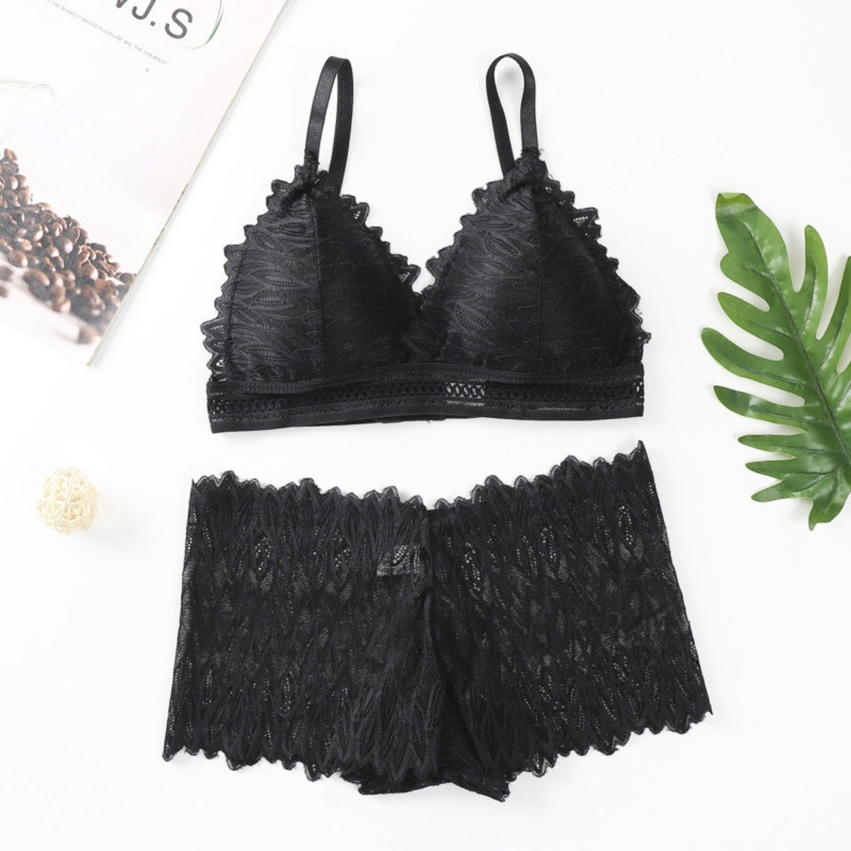 (Pack of 8) Women's Bra Panty Lingerie Set for Girl's | L-137