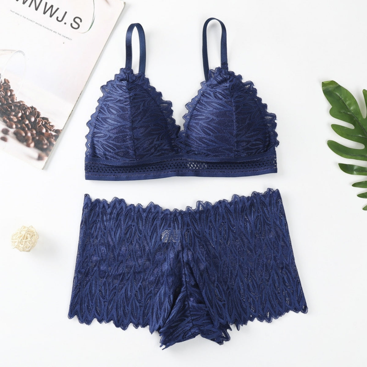 (Pack of 8) Women's Bra Panty Lingerie Set for Girl's | L-137