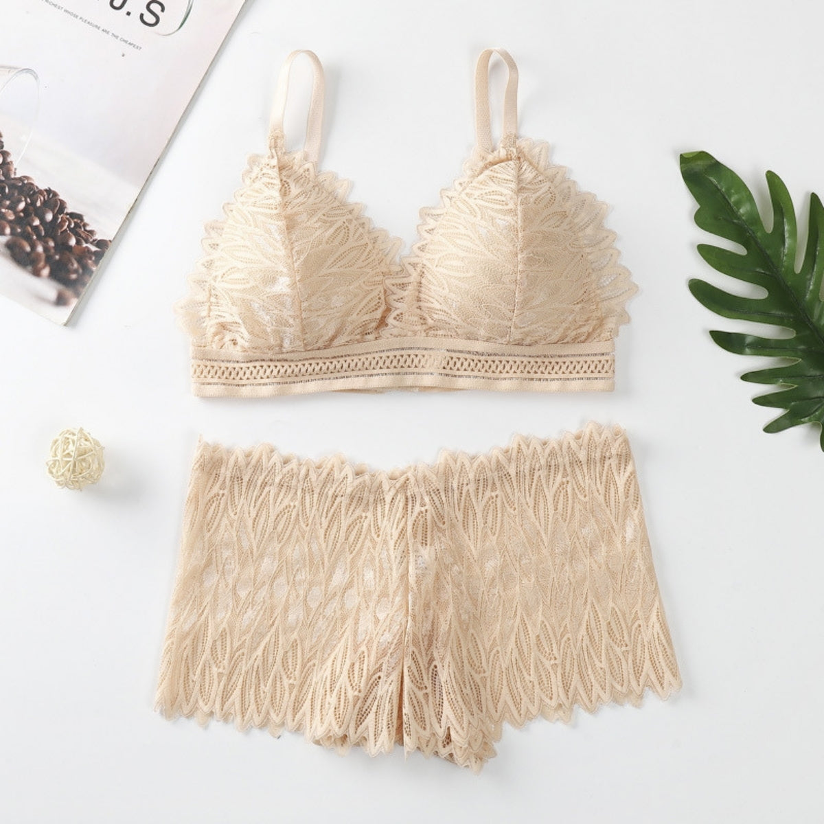 (Pack of 8) Women's Bra Panty Lingerie Set for Girl's | L-137