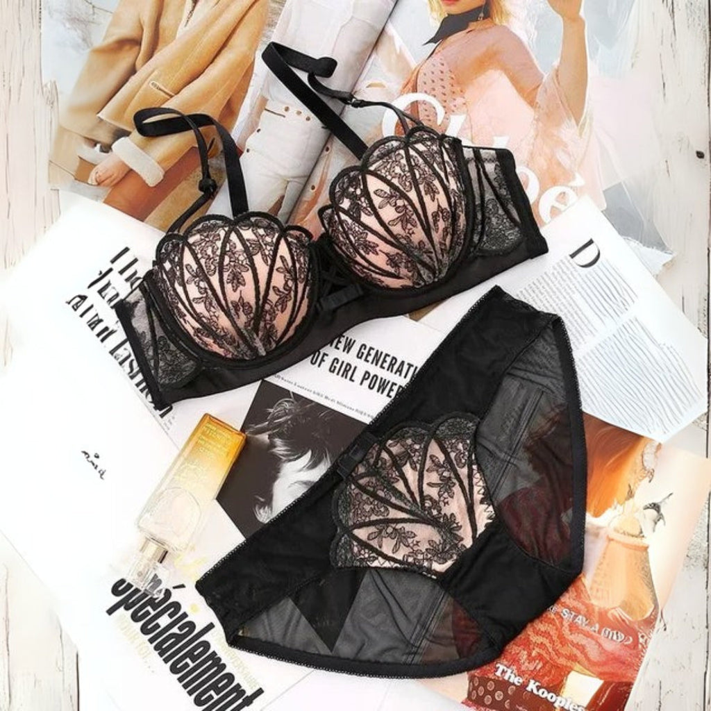 (Pack of 6) Women's Bra Panty Lingerie Set for Girl's Combo  | L-26