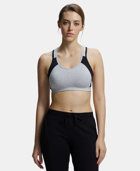 Women Racer Back Sports Bra (Pack of 3)
