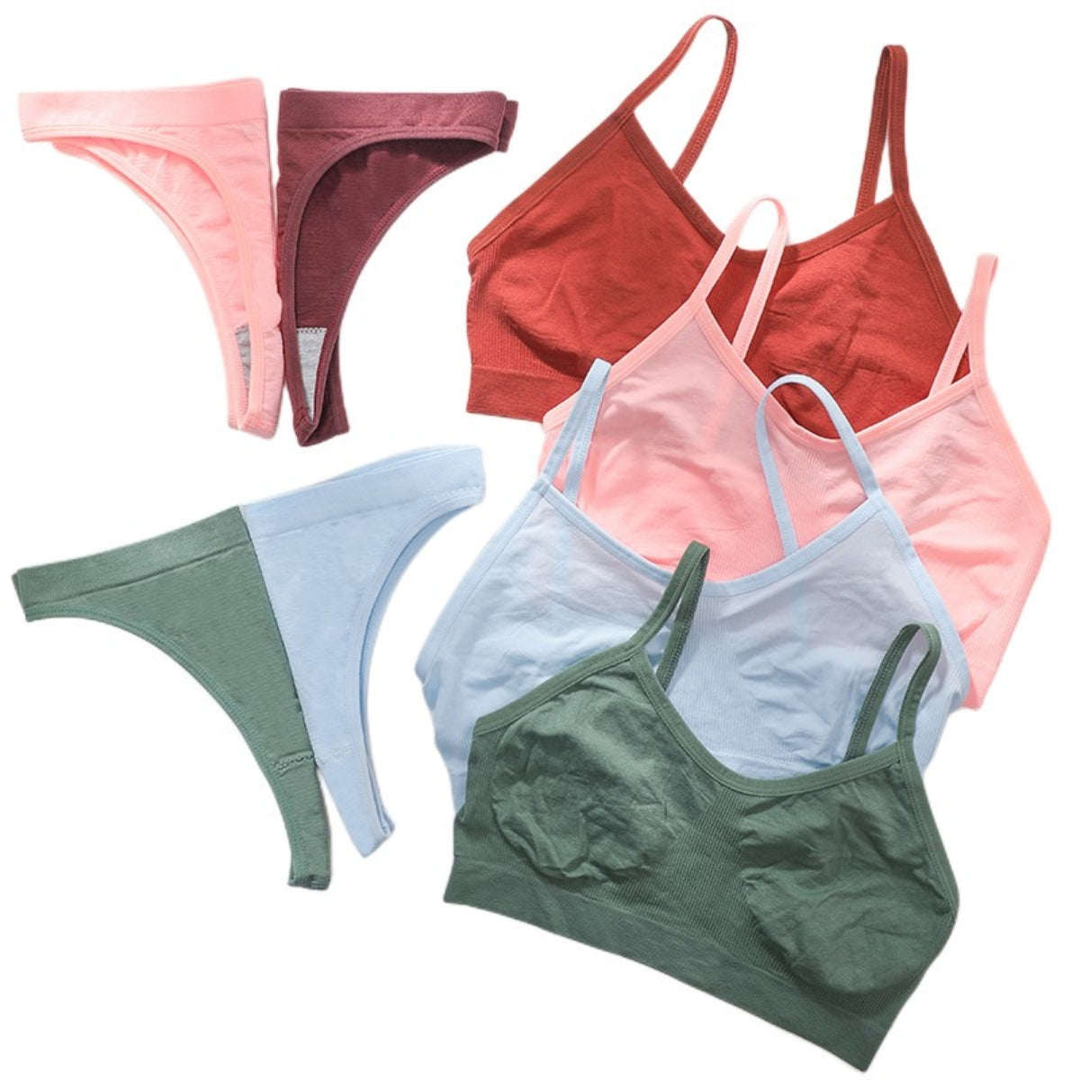 (Pack of 6) Women's  Bra Panty Lingerie Set for Girl's Combo -by Zoya Hosiery | L-61