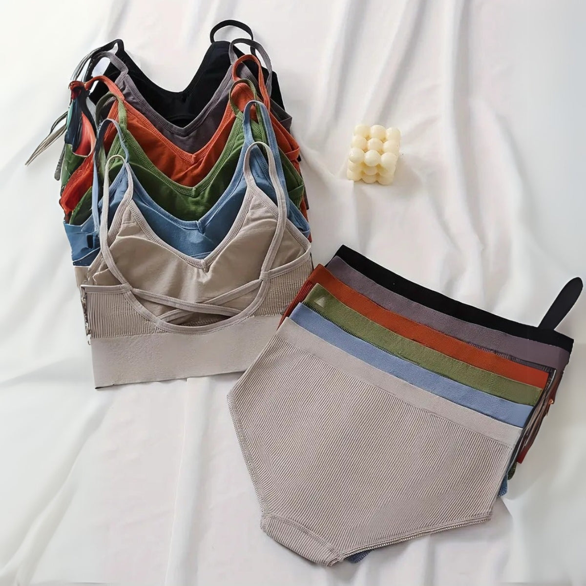 (Pack of 6) Women's Bra Panty Lingerie Set for Girl's Combo  | L-05