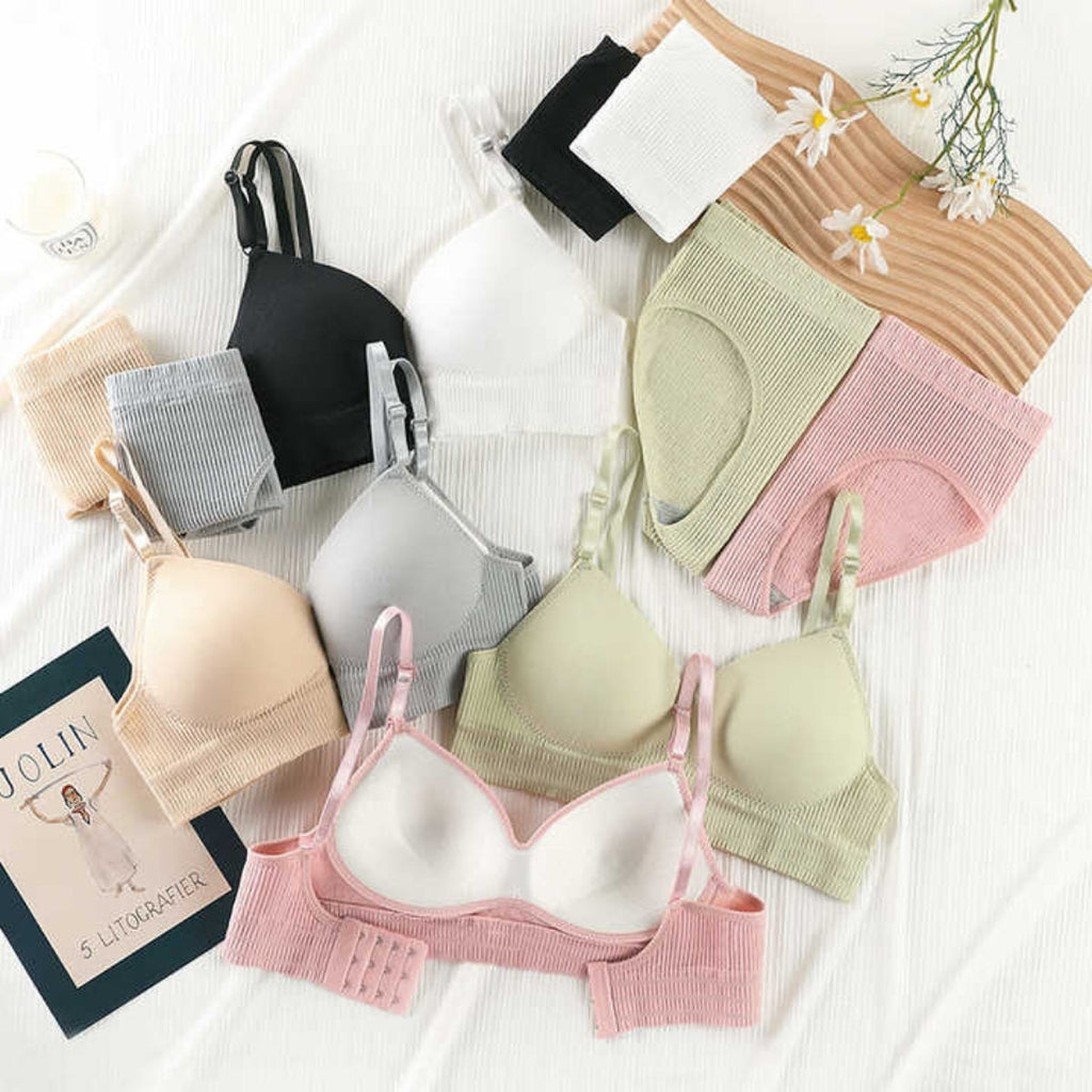 (Pack of 6) Women's  Bra Panty Lingerie Set for Girl's Combo -by Zoya Hosiery | L-35