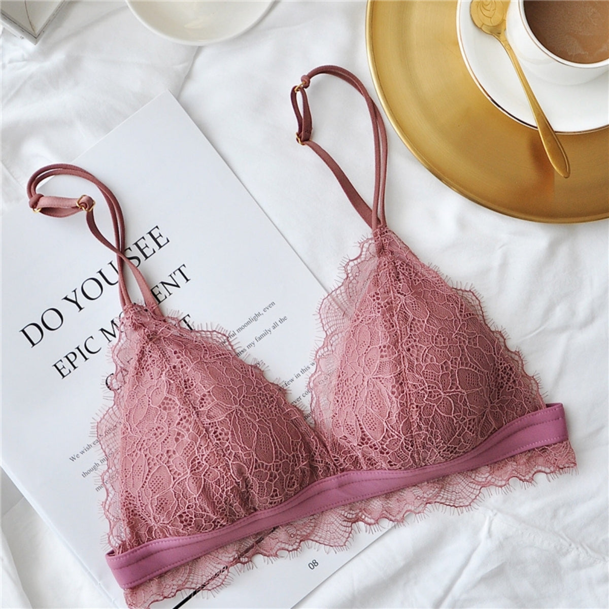 (Pack of 6) Women's  Bra Panty Lingerie Set for Girl's Combo-by Zoya Hosiery | L-90