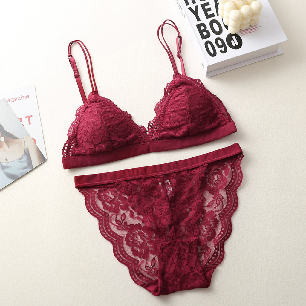 (Pack of 6) Women's Bra Panty Lingerie Set for Girl's Combo -by Zoya Hosiery | L-80