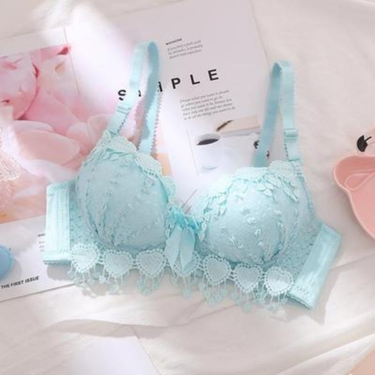 (Pack of 6) Women's Bra Panty Lingerie Set for Girl's Combo-by Zoya Hosiery | L-91