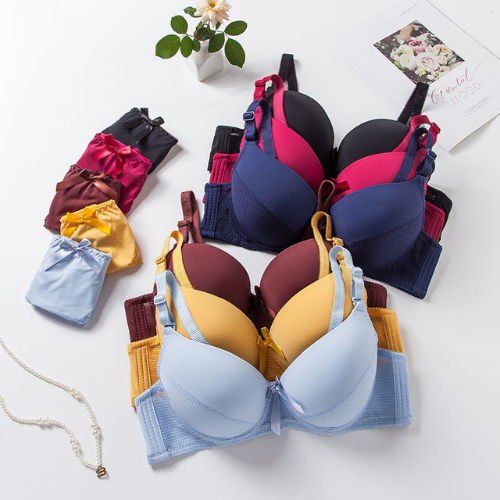 (Pack of 6) Women's Bra Panty Lingerie Set for Girl's Combo  | L-56
