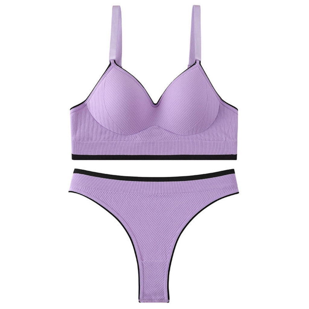 (Pack of 6) Women's  Bra Panty Lingerie Set for Girl's Combo | L-37