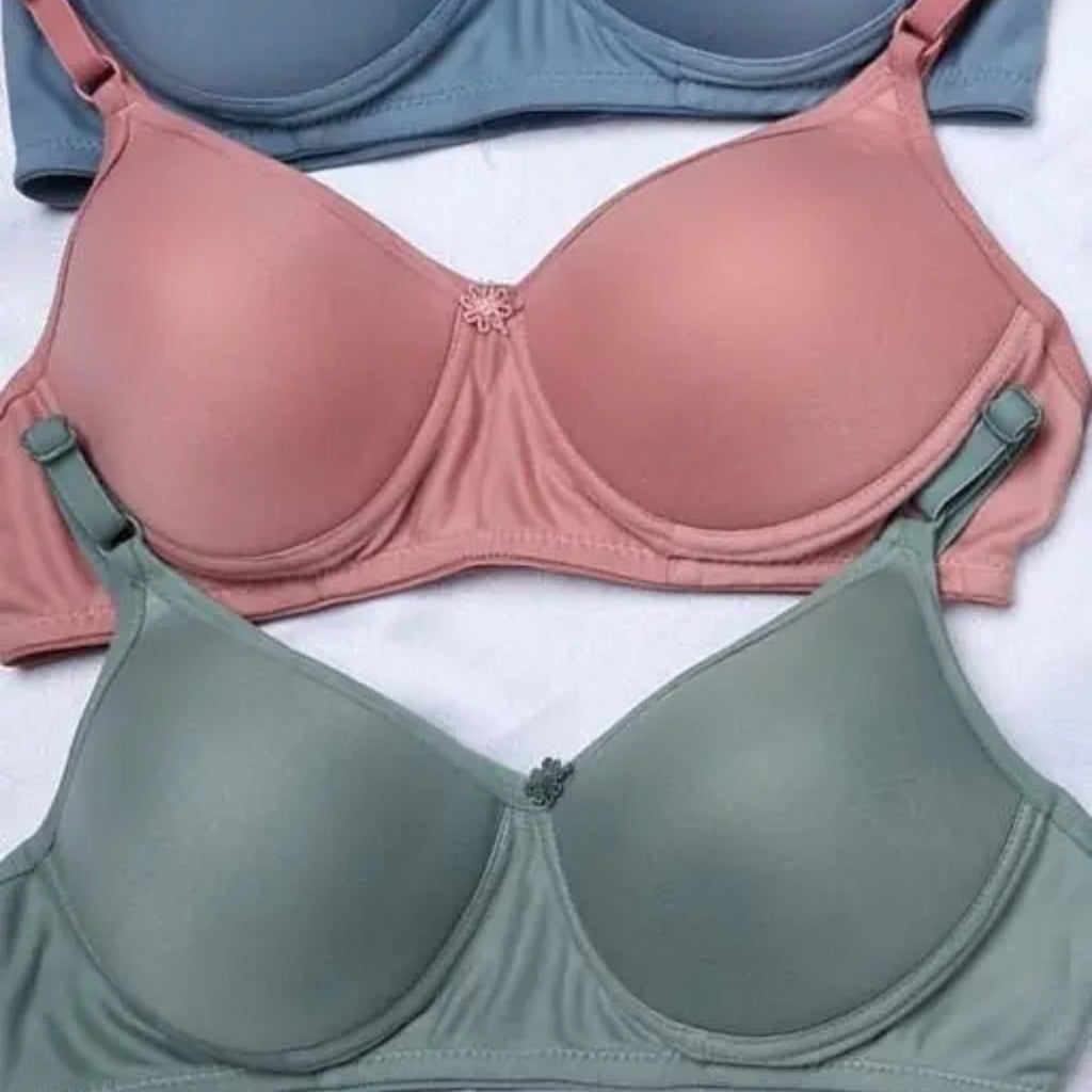 (Pack of 6) Women's  Bra Panty Lingerie Set for Girl's | L-142