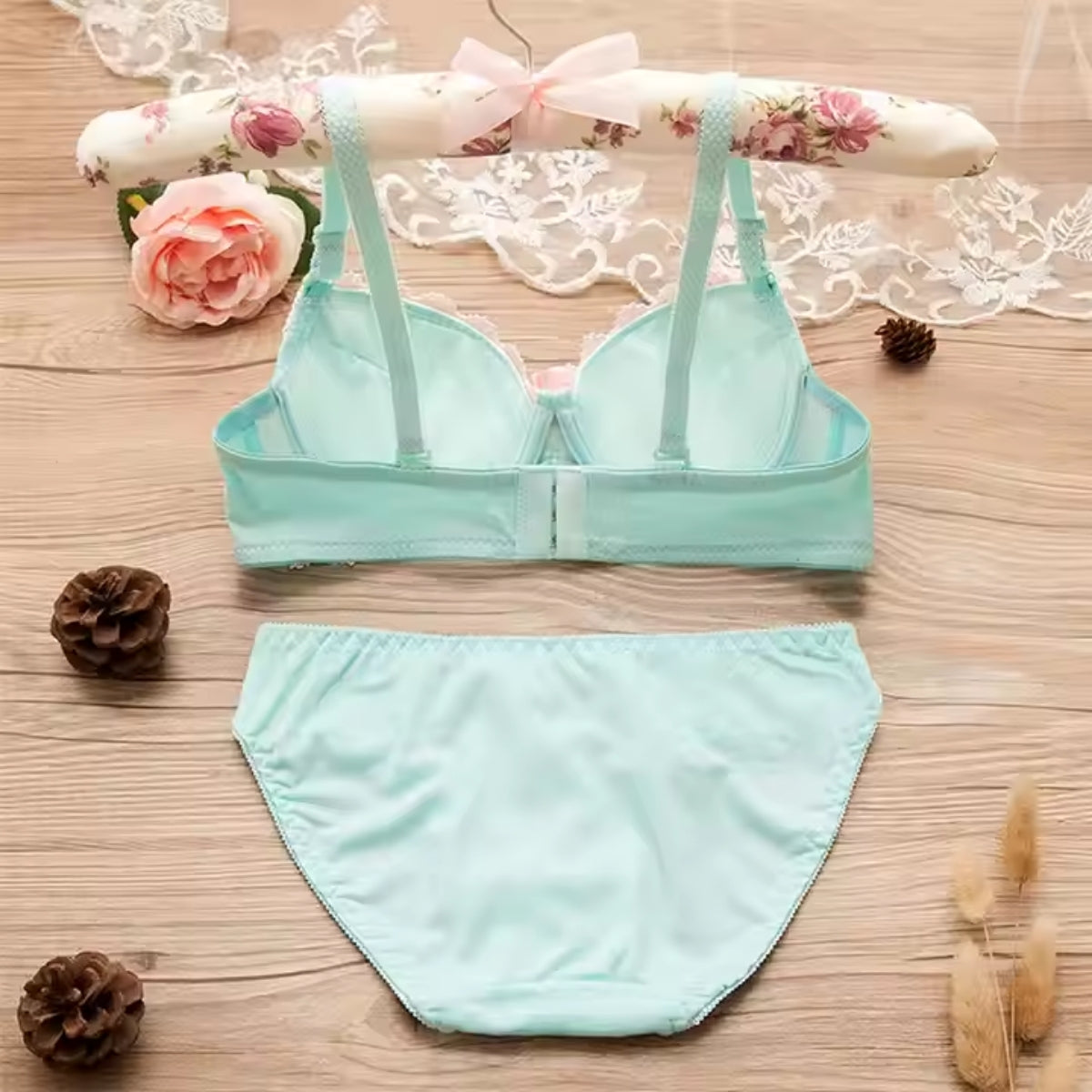 (Pack of 8) Women's  Bra Panty Lingerie Set for Girl's | L-141