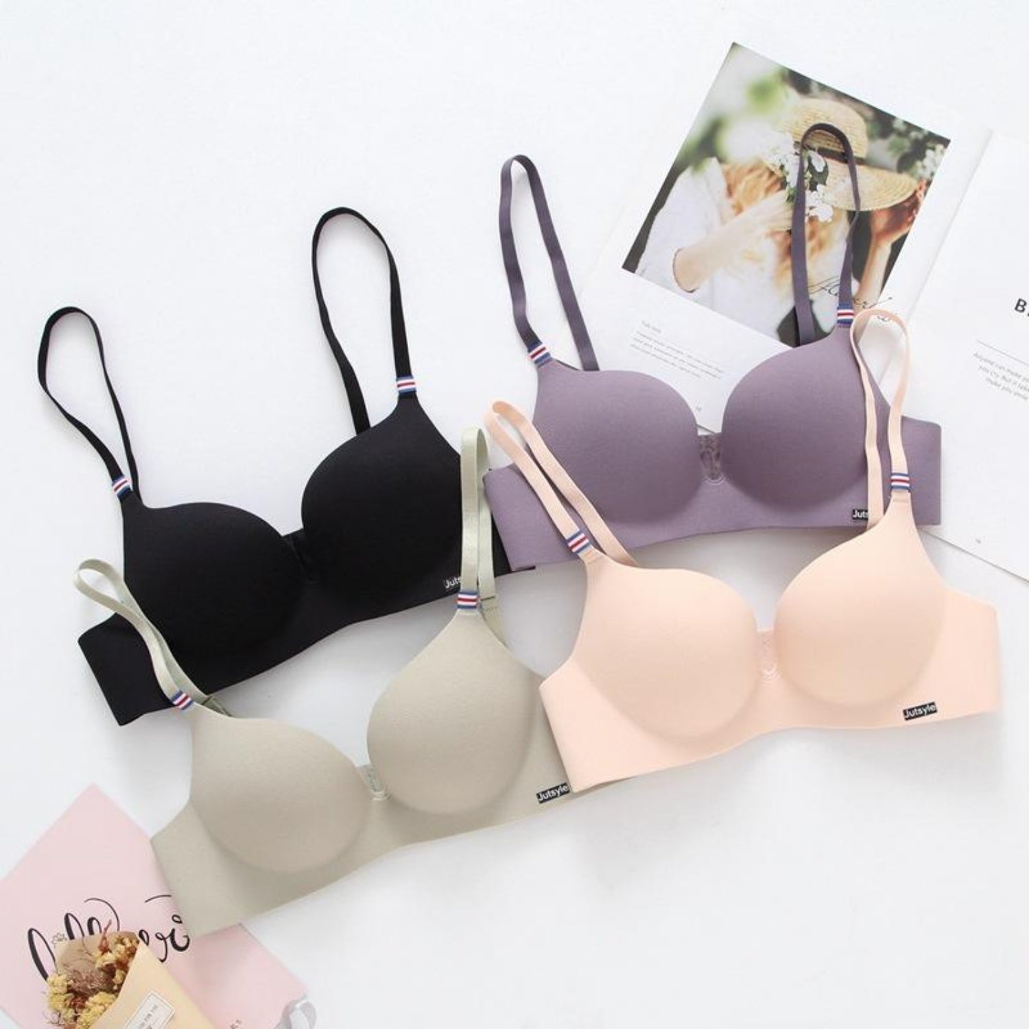 (Pack of 6) Women's  Bra Panty Lingerie Set for Girl's Combo -by Zoya Hosiery | L-30