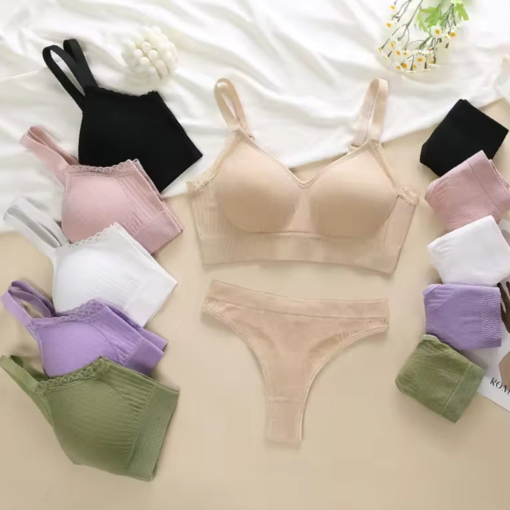 (Pack of 6) Women's  Bra Panty Lingerie Set for Girl's Combo -by Zoya Hosiery | L-08