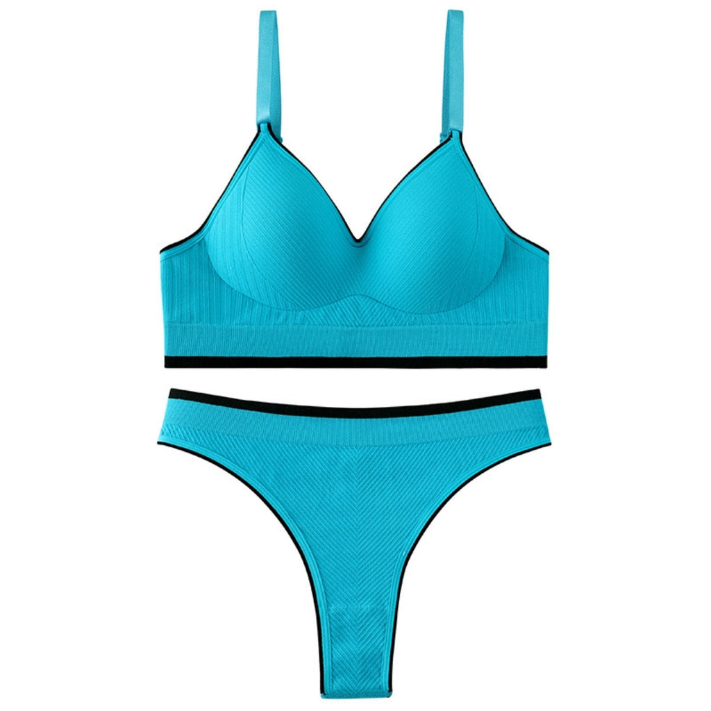 (Pack of 6) Women's  Bra Panty Lingerie Set for Girl's Combo | L-37