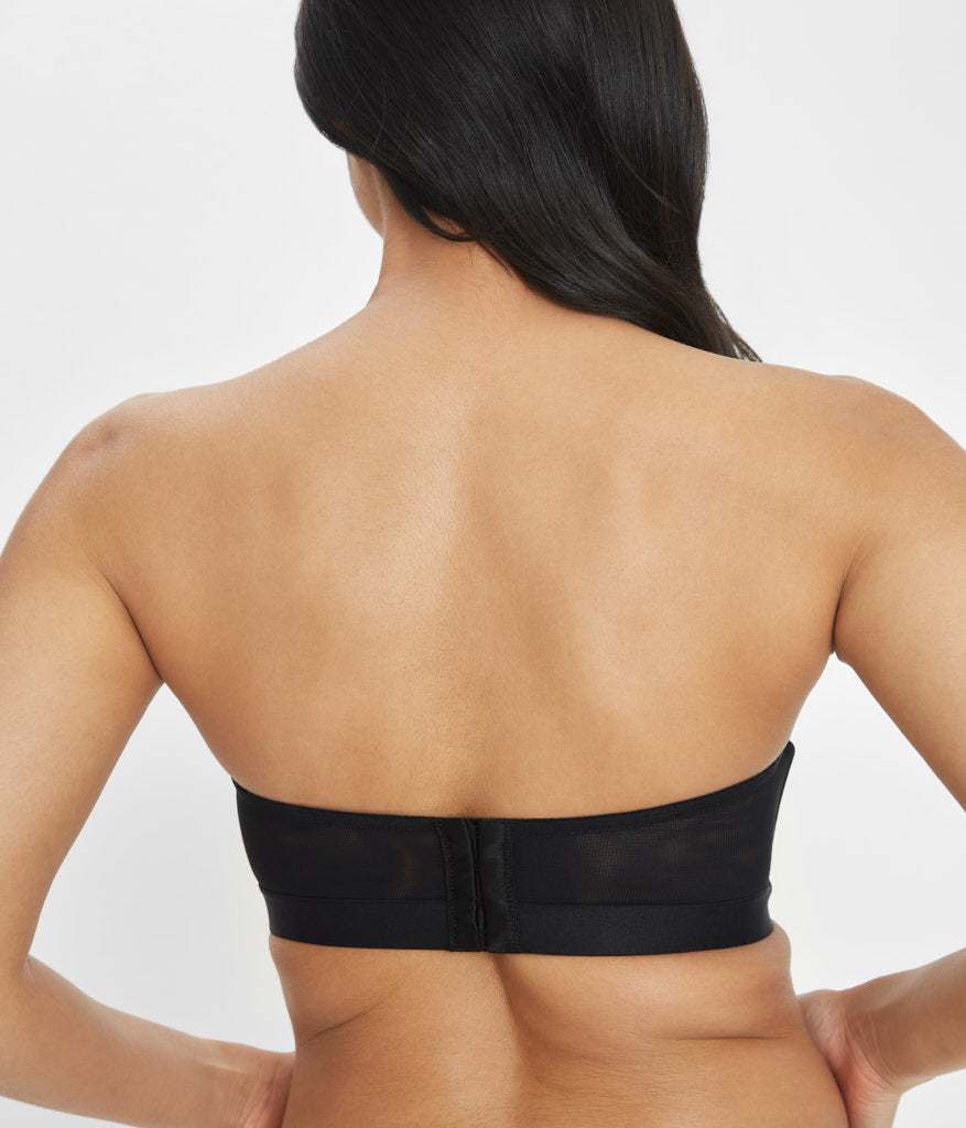 The Smooth Strapless: Jet Black