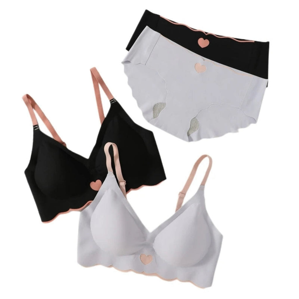 (Pack of 6) Women's Bra Panty Lingerie Set for Girl's Combo-by Zoya Hosiery | L-10