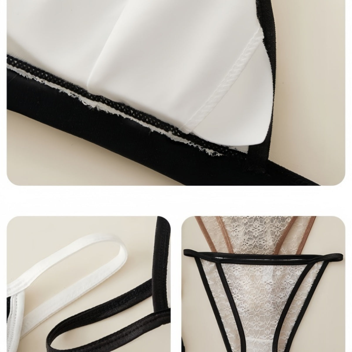 (Pack of 6) Women's  Bra Panty Lingerie Set for Girl's Combo-by Zoya Hosiery | L-92