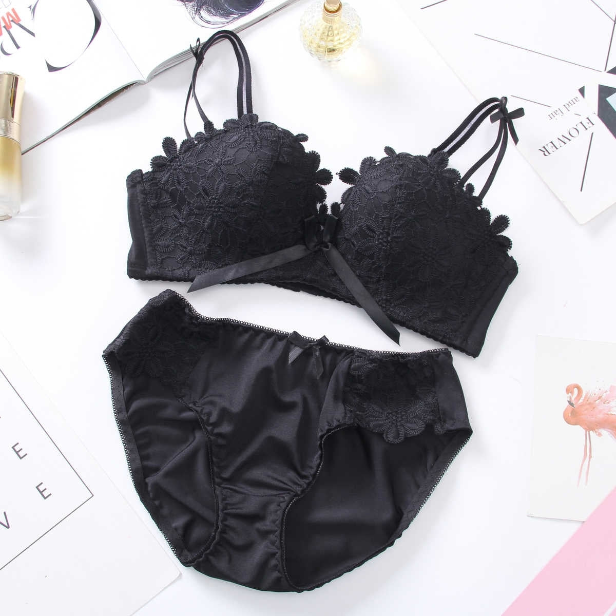 (Pack of 6) Women's Bra Panty Lingerie Set for Girl's Combo -by Zoya Hosiery | L-93