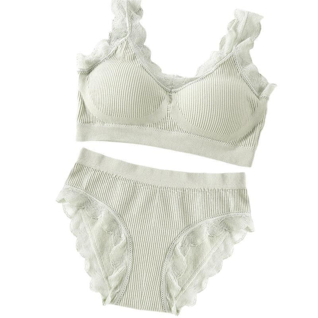 (Pack of 6) Women's Bra Panty Lingerie Set for Girl's Combo | L-41