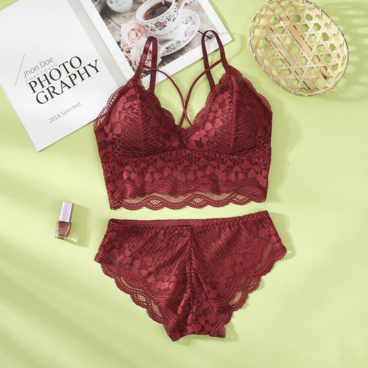 (Pack of 6) Women's  Bra Panty Lingerie Set for Girl's Combo -by Zoya Hosiery| L-94
