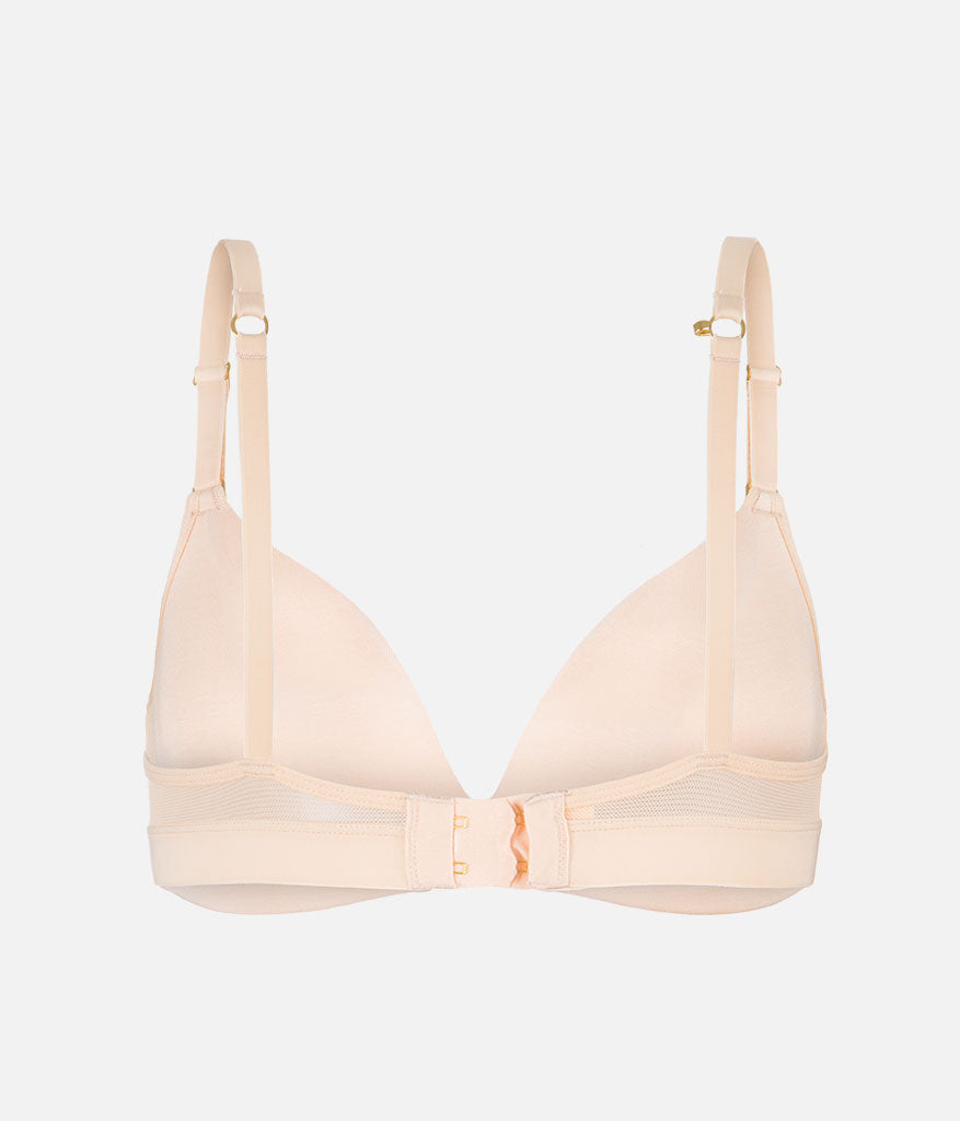 The All-Day Deep V No-Wire: Toasted Almond