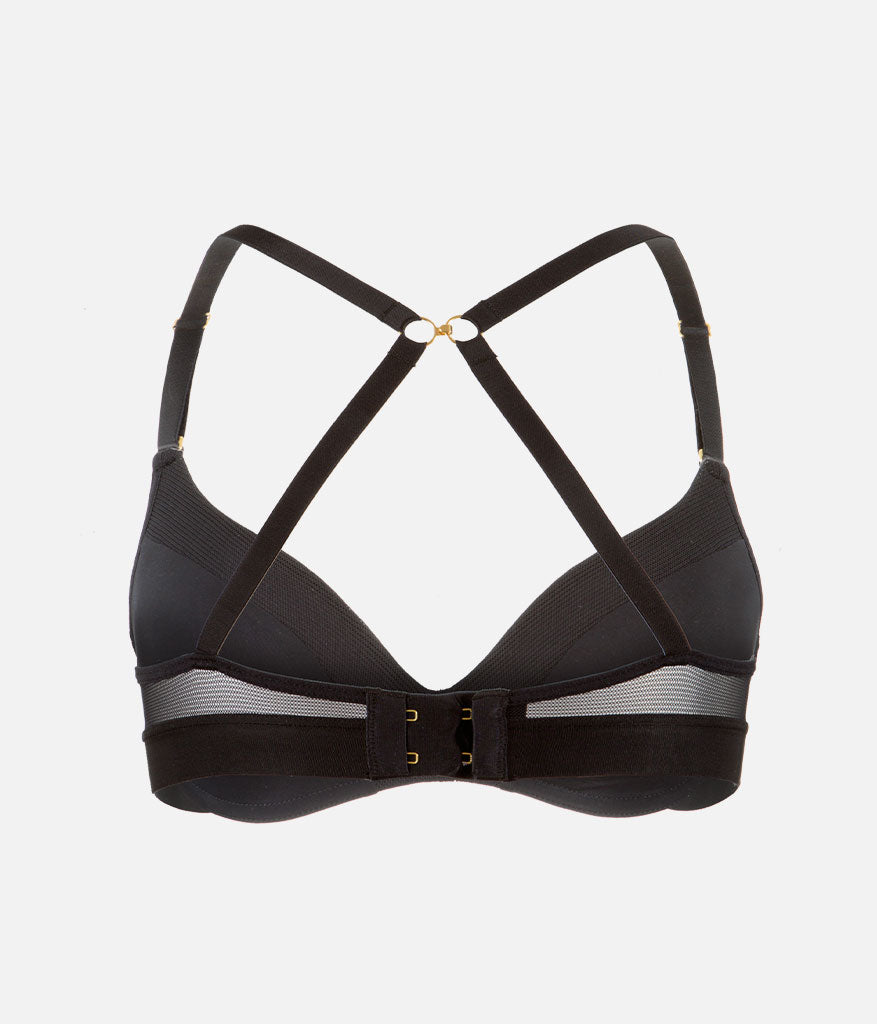 The No-Wire Push-Up: Jet Black