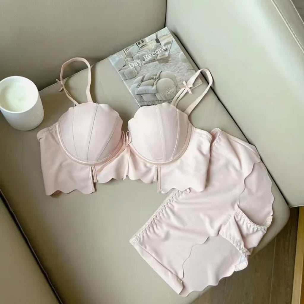 (Pack of 6) Women's  Bra Panty Lingerie Set for Girl's Combo | L-16