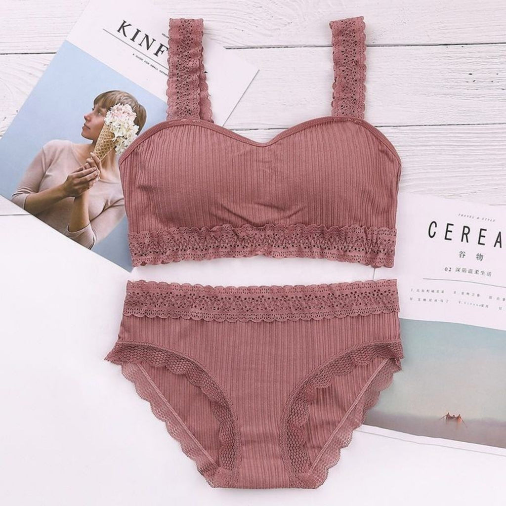 (Pack of 8) Women's  Bra Panty Lingerie Set for Girl's | L-130