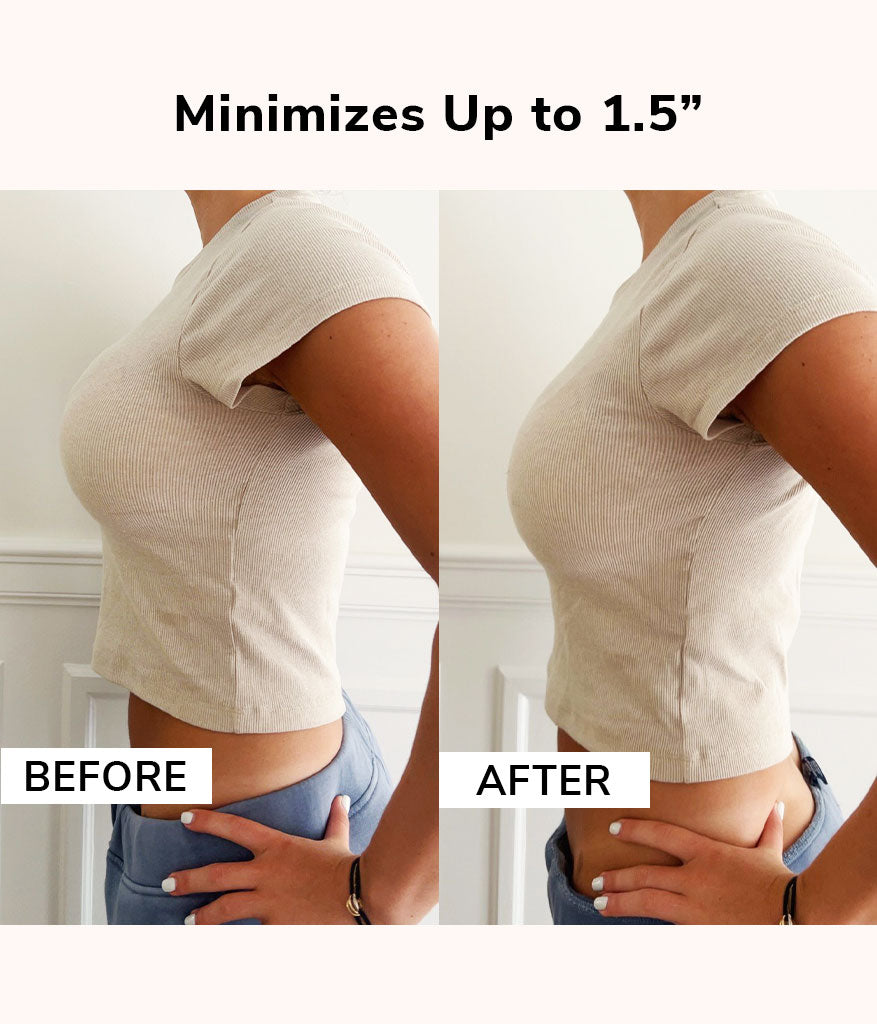 The Smooth Lace Minimizer Bra: Jet Black