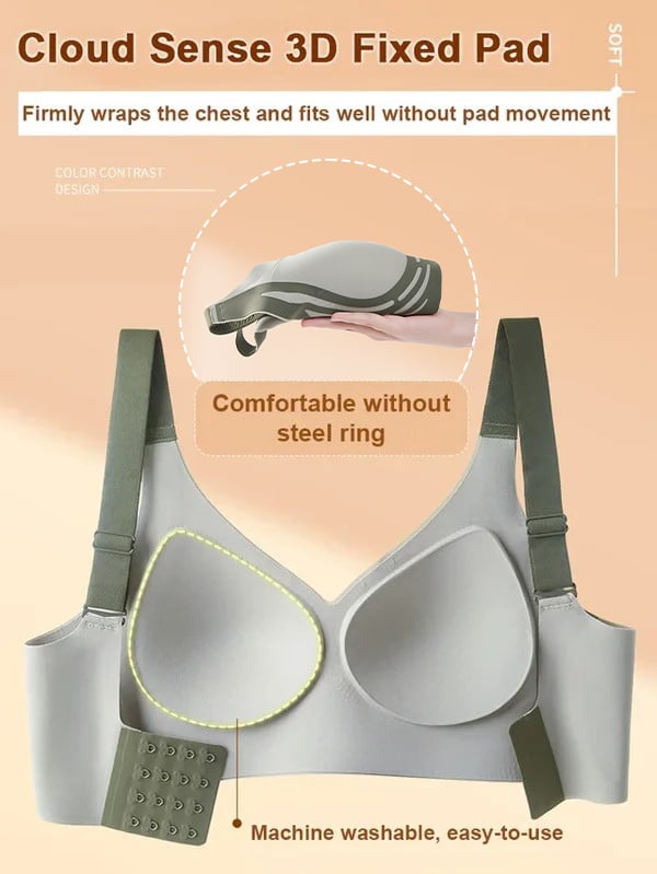 Lift & Shape Wireless Bra (Pack Of 3)