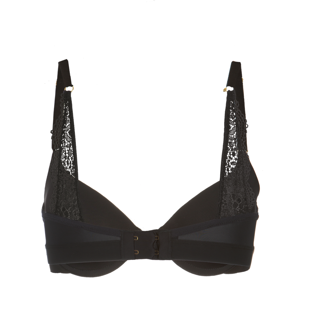 The T-Shirt Bra: Jet Black