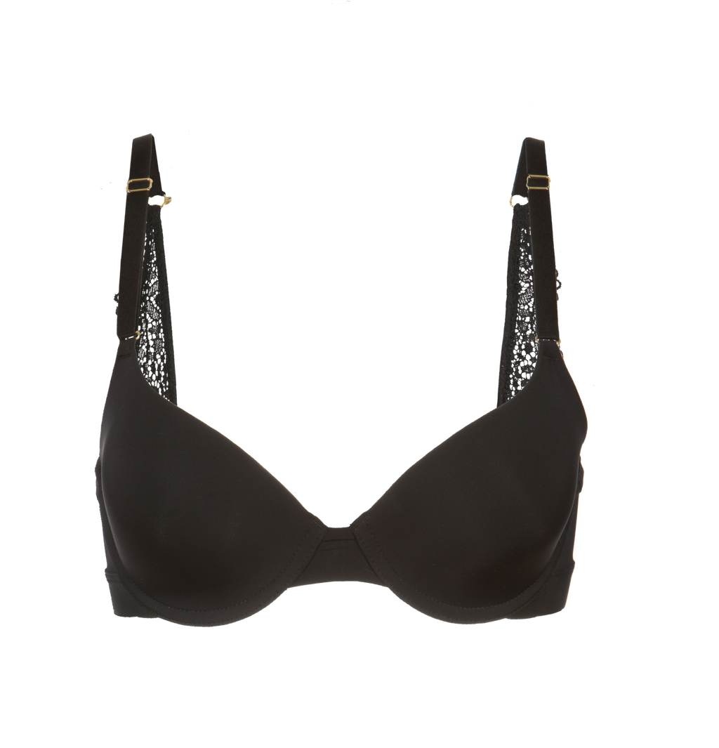 The T-Shirt Bra: Jet Black