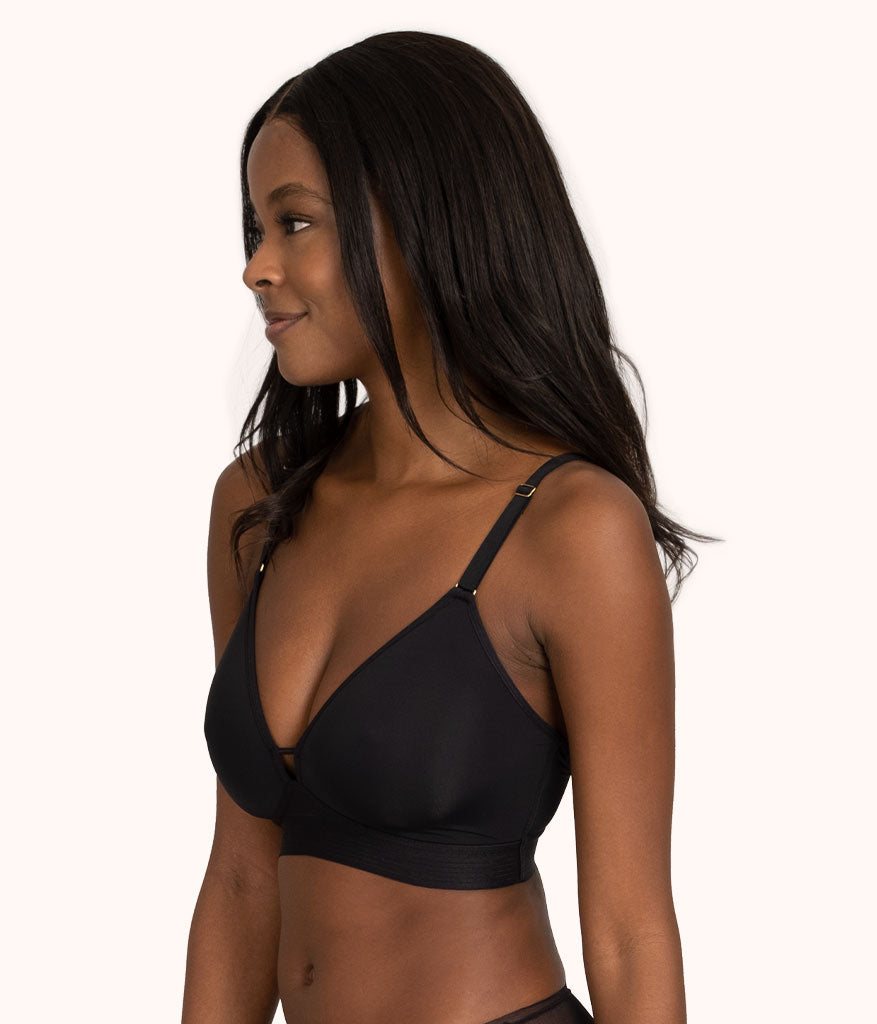 The Spacer Bra: Jet Black